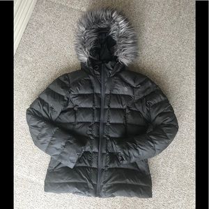 The North Face winter coat grey